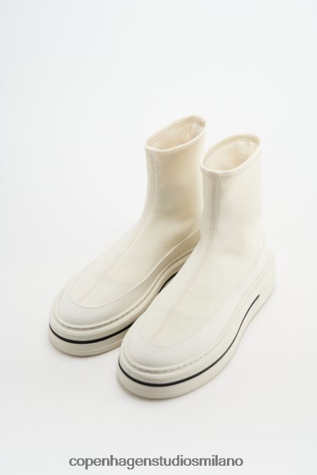 COPENHAGEN STUDIOS donne 197 neoprene riciclato FV4D85 calzature bianco