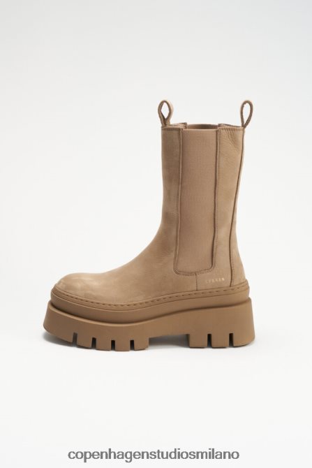 COPENHAGEN STUDIOS donne 685 nabuc FV4D136 calzature tortora