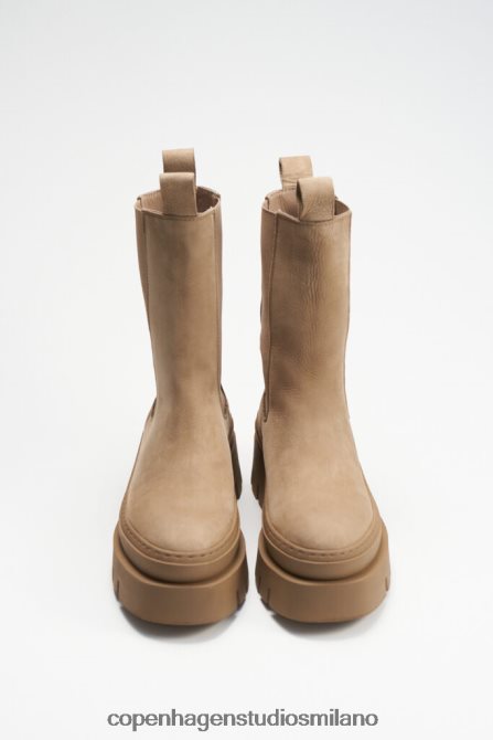 COPENHAGEN STUDIOS donne 685 nabuc FV4D136 calzature tortora