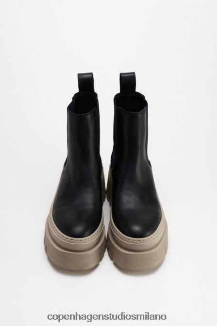 COPENHAGEN STUDIOS donne 686 vitello FV4D146 calzature nero/natura