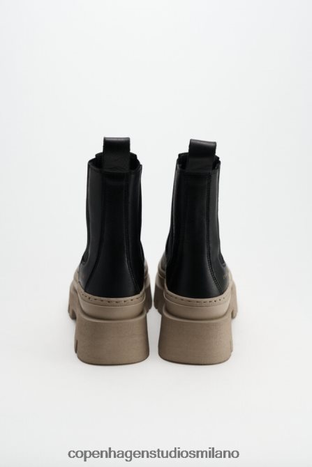 COPENHAGEN STUDIOS donne 686 vitello FV4D146 calzature nero/natura