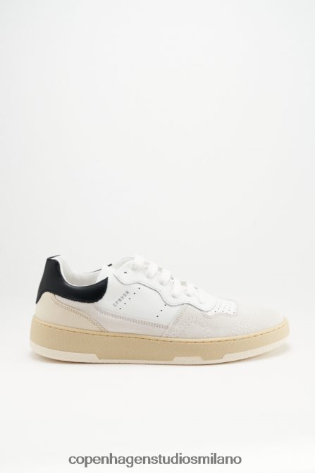 COPENHAGEN STUDIOS uomini 461m misto pelle FV4D164 calzature bianco nero