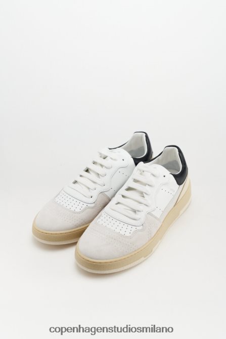COPENHAGEN STUDIOS uomini 461m misto pelle FV4D164 calzature bianco nero