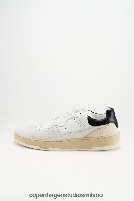 COPENHAGEN STUDIOS uomini 461m misto pelle FV4D164 calzature bianco nero
