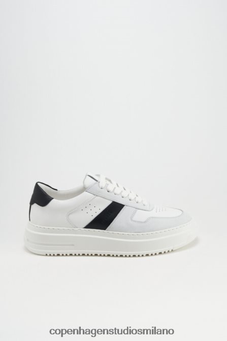 COPENHAGEN STUDIOS uomini Misto pelle 163m FV4D195 calzature bianco nero
