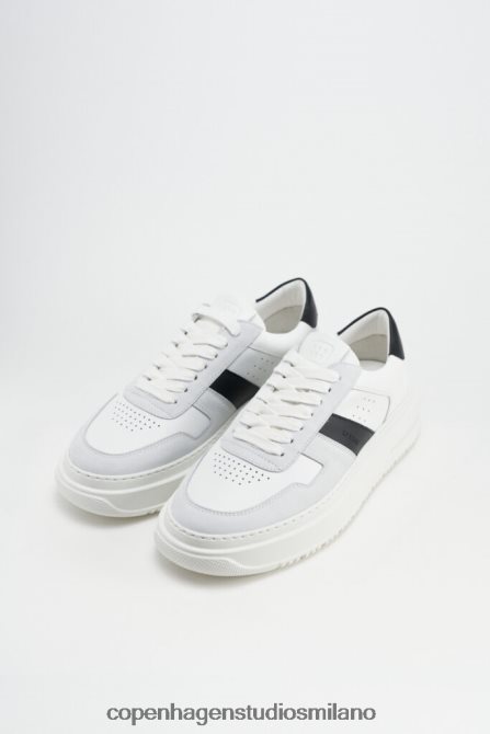 COPENHAGEN STUDIOS uomini Misto pelle 163m FV4D195 calzature bianco nero