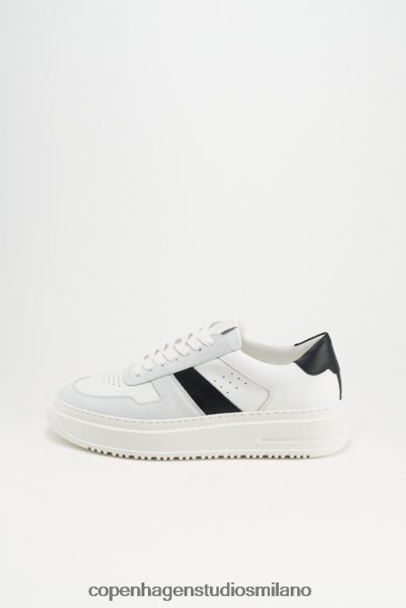 COPENHAGEN STUDIOS uomini Misto pelle 163m FV4D195 calzature bianco nero