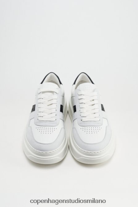 COPENHAGEN STUDIOS uomini Misto pelle 163m FV4D195 calzature bianco nero