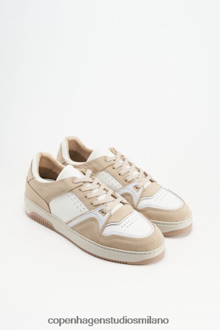 COPENHAGEN STUDIOS uomini Misto pelle 167m FV4D179 calzature bianco/beige crema