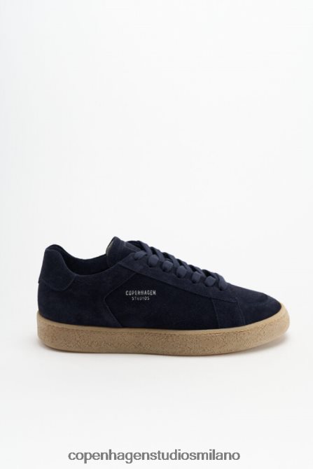 COPENHAGEN STUDIOS uomini Pelle scamosciata 157m FV4D160 calzature blu navy