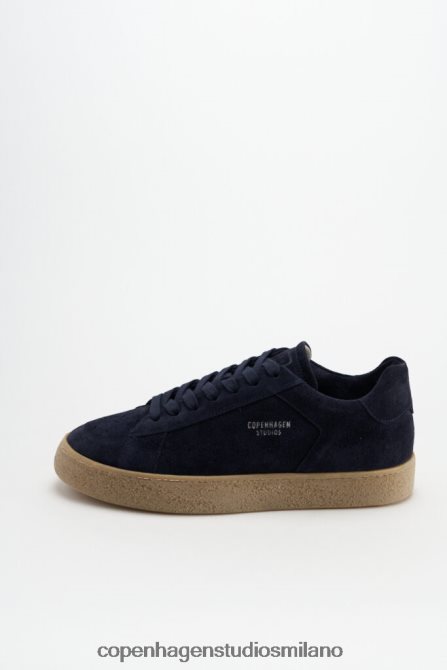 COPENHAGEN STUDIOS uomini Pelle scamosciata 157m FV4D160 calzature blu navy