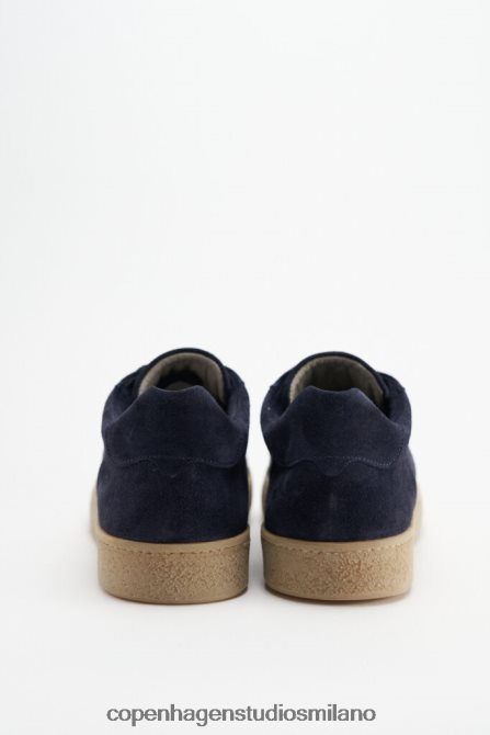 COPENHAGEN STUDIOS uomini Pelle scamosciata 157m FV4D160 calzature blu navy