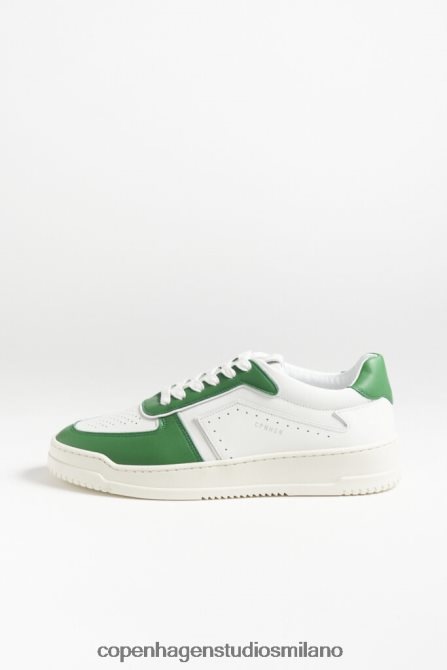 COPENHAGEN STUDIOS uomini Vitello da 164 metri FV4D193 calzature bianco/verde brillante