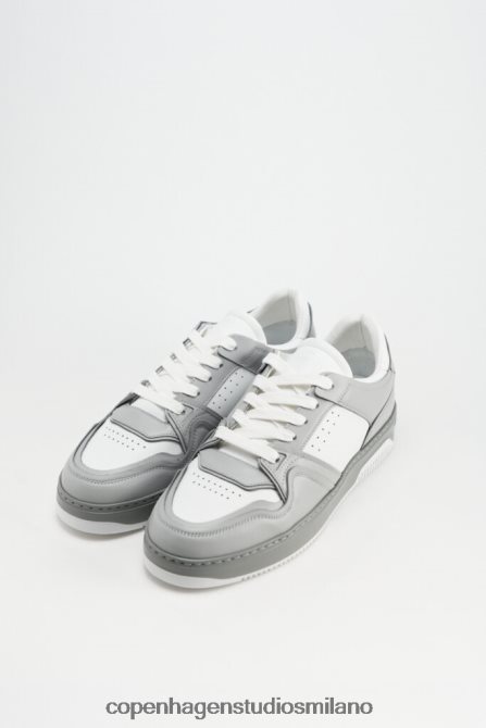 COPENHAGEN STUDIOS uomini Vitello da 167 metri FV4D180 calzature bianco/grigio chiaro