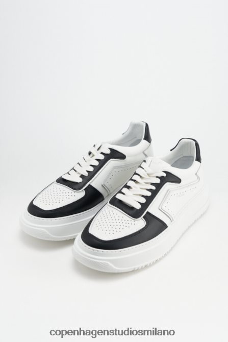COPENHAGEN STUDIOS uomini Vitello da 168 metri FV4D201 calzature bianco nero