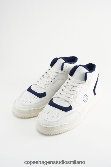 COPENHAGEN STUDIOS uomini Vitello da 196 metri FV4D169 calzature bianco militare