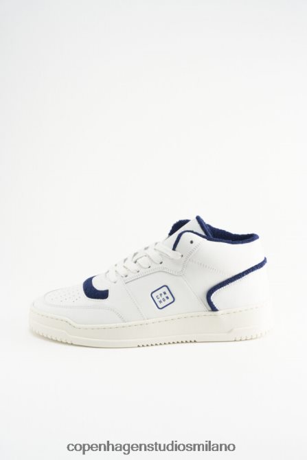 COPENHAGEN STUDIOS uomini Vitello da 196 metri FV4D169 calzature bianco militare