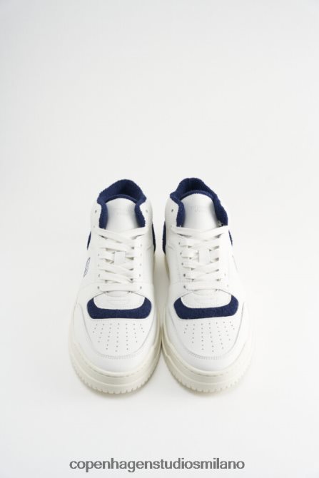 COPENHAGEN STUDIOS uomini Vitello da 196 metri FV4D169 calzature bianco militare