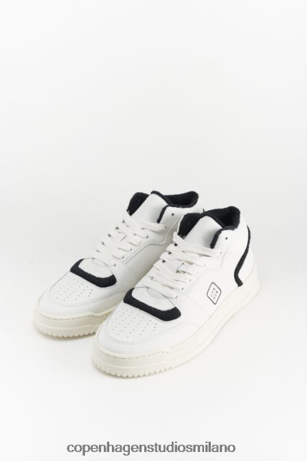 COPENHAGEN STUDIOS uomini Vitello da 196 metri FV4D177 calzature bianco nero