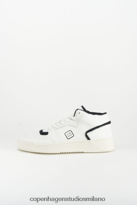 COPENHAGEN STUDIOS uomini Vitello da 196 metri FV4D177 calzature bianco nero