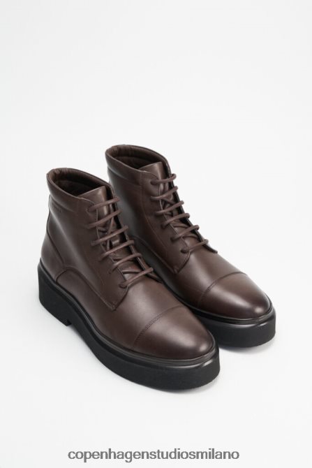 COPENHAGEN STUDIOS uomini Vitello cerato da 519 m FV4D215 calzature cioccolato