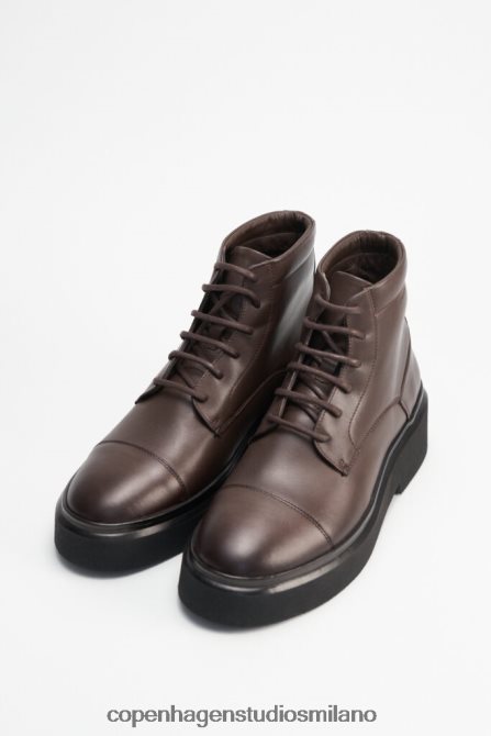COPENHAGEN STUDIOS uomini Vitello cerato da 519 m FV4D215 calzature cioccolato