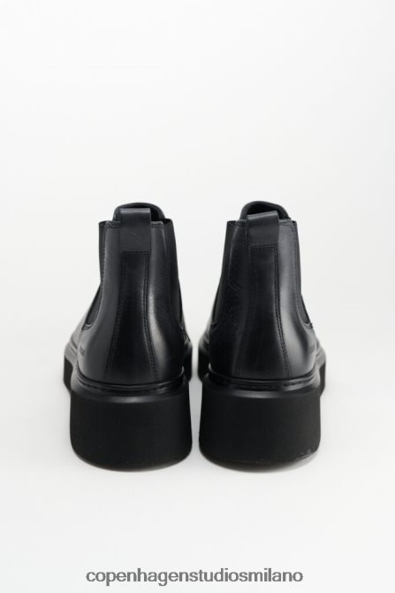 COPENHAGEN STUDIOS uomini Vitello cerato da 520 m FV4D211 calzature nero